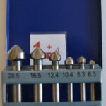 FRESA FRESA AVELLANADORAS AVELLANADORAS PARA TORNO TALADRO AVELLANADOR 6 piezas 6,3 - 20,5 mm 987