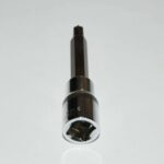 LLAVE DE TUBO TORX T 30 BROCA LARGA 100 MM 1/2" VASOS ACERO S2