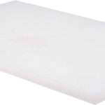 TABLA DE CORTAR DE POLIETILENO PARA ALIMENTOS BLANCO VERDE AMARILLO PIES DE COCINA 60X40X2 BLANCO