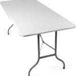 MESA PLEGABLE RESINA METAL CAMPING FESTIVALES FERIAS 180x70x74 cm 161