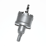 CORTADOR DE AGUJEROS TALADRO BROCAS FRESAS DE METAL DE TUNGSTENO DIÁMETRO 40 MM GUÍA 650