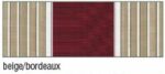 TOLDO BALCÓN EXTERIOR ROLLER ROLLER 4x2.5 mt BURDEOS BEIGE RAYAS 284v