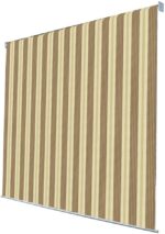 TOLDO DESPLEGABLE BALCÓN CADENA CADENA 2 X 2.5 MT BEIGE/MARRÓN 140VE