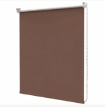 TOLDO ENROLLABLE BALCÓN CON CADENA 60x160 cm PATRÓN MARRÓN 959ds