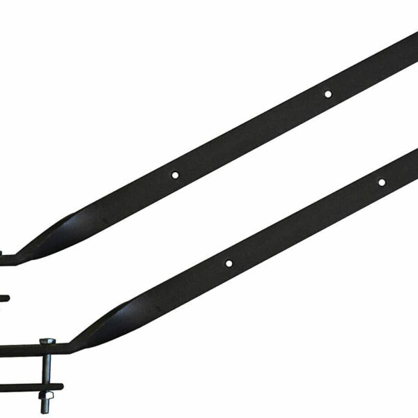 KIT PAR DE TENDEDEROS BRAZO DE HIERRO BRAZO SOPORTE BALCÓN CM 60 088