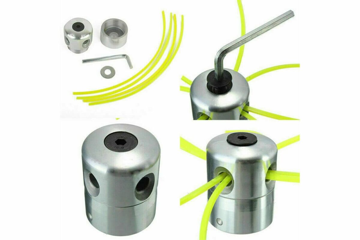 20809 CABEZAL DE DESBROZADORA UNIVERSAL DE ALUMINIO CORTACÉSPED 4WIRE 916