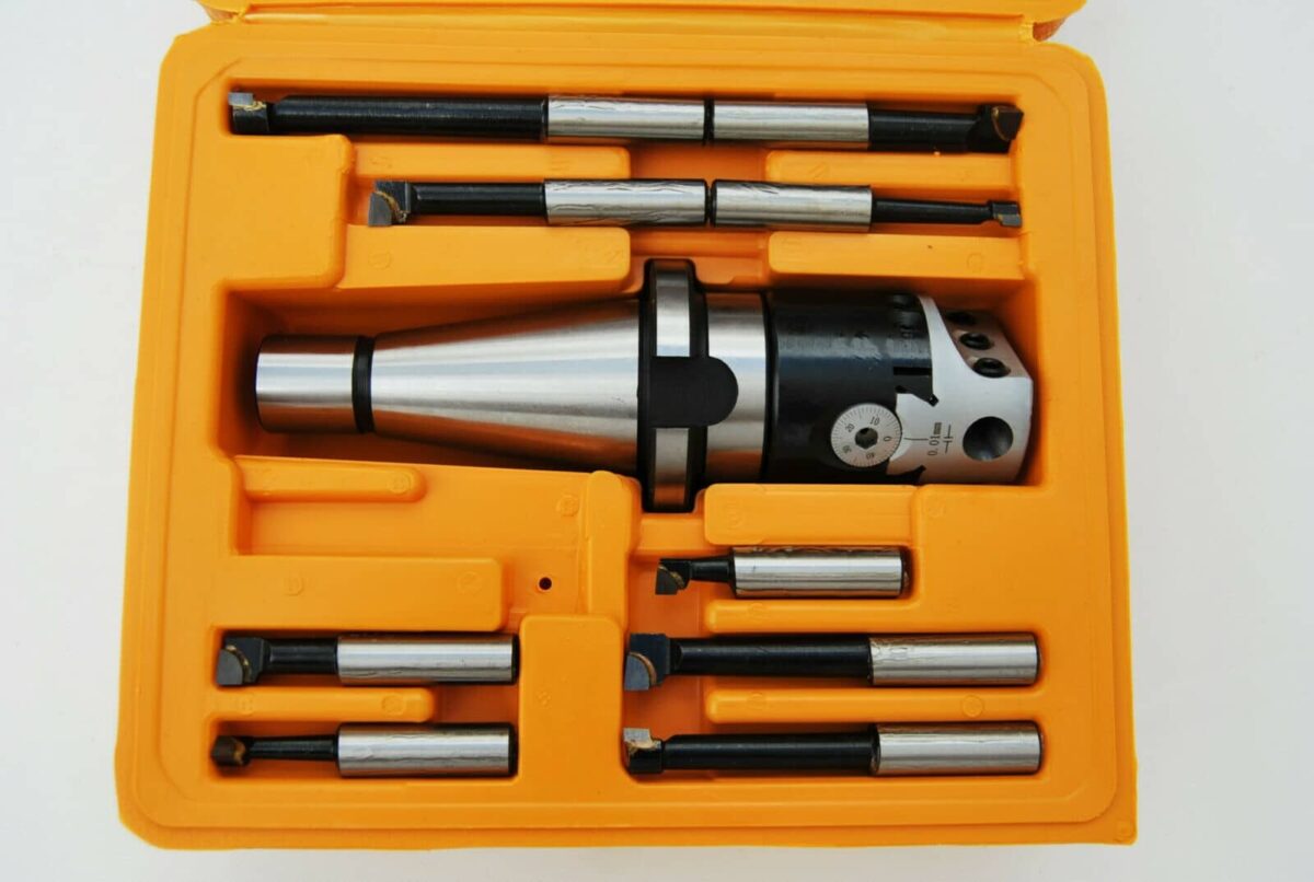 21438 JUEGO DE CABEZALES DE CORTE PERFORADORA ISO40 1 1/2 18 9 PIEZAS HERRAMIENTAS DE MANDRINAR G