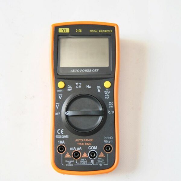 PROBADOR DE MULTÍMETRO DIGITAL AMPPERÍMETRO POLÍMETRO PANTALLA DE CABLE 315