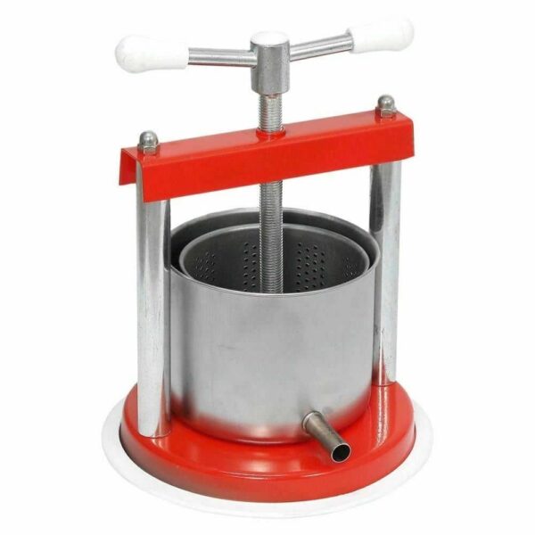 PRENSA PRENSA PRENSA PRENSA GRAN CESTA DE ALUMINIO ACERO INOXIDABLE 5 LT 134