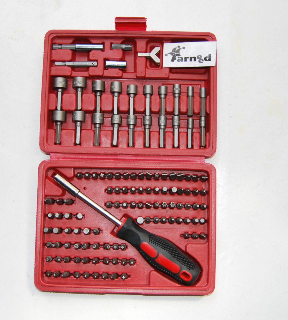 23181 KIT DE PUNTAS DE DESTORNILLADOR DESTORNILLADOR 122 PIEZAS CASQUILLO TORX SOCKETS CASE CUT