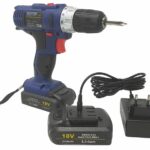 DESTORNILLADOR TALADRO BATERÍA 18V 2 BATERÍAS RECARGABLES ESTUCHE DE LITIO 316