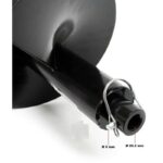 BROCA PARA BARRENA 80x10cm 100 mm BROCAS DE ARENA DE TIERRA DE PERFORACIÓN OX