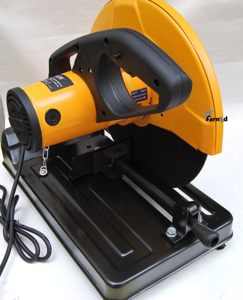 21809 MÁQUINA DE CORTE PARA HOJA DE HIERRO 355MM 1800W CUCHILLA DE CORTE PARA METALES 14" 799 OX