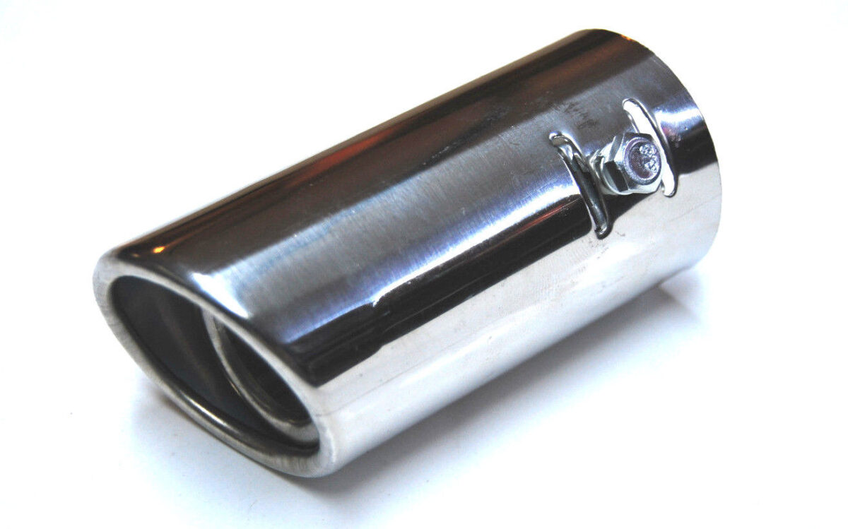 TERMINAL DE TUBO DE ESCAPE UNIVERSAL PARA AUTOMÓVIL, VEHÍCULO, AUTOMÓVIL A 1X