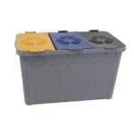 Cubo de basura Unitris 115 lt Residuos 221du