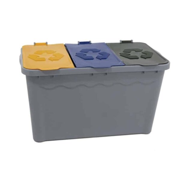 Cubo de basura Unitris 115 lt Residuos 221du