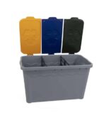 Cubo de basura Unitris 115 lt Residuos 221du