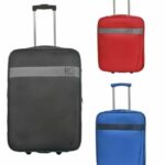 MALETA TROLLEY EQUIPAJE DE MANO TRAVEL LIGHT FABRIC 53x39x18 2 RUEDAS 667