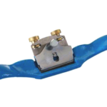 VÁLVULA PLANA 250 mm RESINA CON CUCHILLAS DE ACERO AL CARBONO 427 SILV