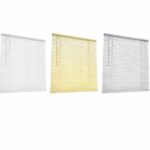 PERSIANAS VENECIANAS PERSIANAS VENECIANAS 60x160 cm EN PVC PARA INTERIOR HOGAR PERSIANAS VENECIANAS VISERA SOLAR BEIGE 743