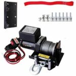 CABRESTANTE ELÉCTRICO 3000 Lb CABRESTANTE PARA BARCO EMBRAGUE 12V POLIPASTO DE CONTROL REMOTO 083