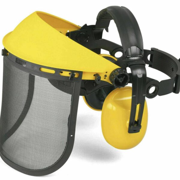 VISERA DE MALLA AJUSTABLE MÁSCARA PROTECTORA PARA DESBROZADORA 122