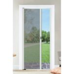 MOSQUITERA RODILLO LATERAL PUERTA FRANCESA EMBRAGUE REDUCIBLE 160X250 MARFIL 0987