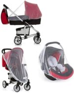 MOSQUITERA UNIVERSAL COCHECITO INFANTIL SILLA DE COCHE INSECTOS 140x150 MOSQUITOS 059SW
