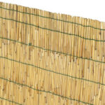 Arella de cañas de bambú bamboo valla opaca tapa pèrgola 1×5 mt 150v