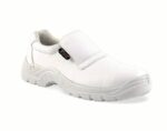 Zapatos de seguridad para hostelería cocina cocinero lácteos S2 plata TSS blanco 41