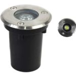 Foco empotrable LED de 3 W para exterior luz de paso transitable IP65 luz fría 575air