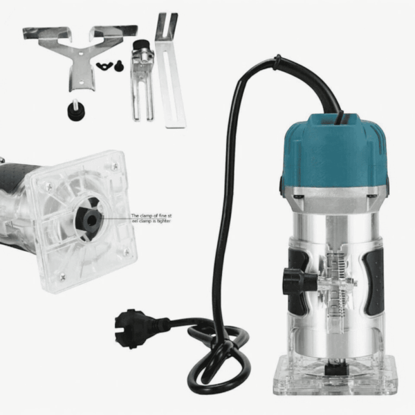 Fresadora vertical eléctrica cortadora de madera 6 mm recortadora pantógrafo 950w 757vt