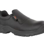 Zapatos de seguridad para cocina catering cocinero camarero talla S2 color plata TSS negro talla 42