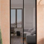 Cortina mosquitera magnética 150×250 para puertas y ventanas reducible con imán para mosquitos color negro 1842