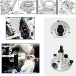 Kit de herramientas para extraer la brida del cigüeñal para el retén de aceite Audi VW VAG 107xi - Imagen 4