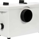 Bomba trituradora de inodoro de 600 W 140 L/min 4 m para ducha y lavabo 145TO