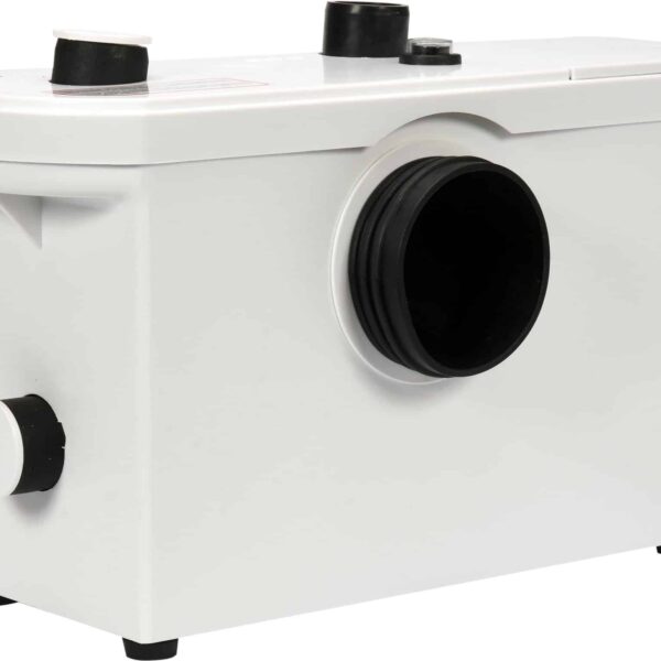 Bomba trituradora de inodoro de 600 W 140 L/min 4 m para ducha y lavabo 145TO