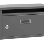 Buzón de condominio casa condominio 1 espacio gris 465ds