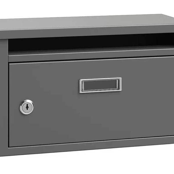 Buzón de condominio casa condominio 1 espacio gris 465ds