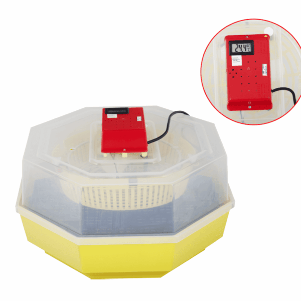 Incubadora 60 huevos gallina codorniz animales 20w incubadora regulable con termómetro termo higrómetro 770ev