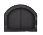 Puerta de hierro fundido para horno de leña puerta para pizza 2 puertas arqueadas 59 x 48 cm h  461ev - Imagen 2