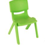 Silla de plástico polipropileno para niños hogar jardín sillas de juego escuela infantil guardería verde 415ds