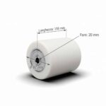 Rodillo con rodamientos Ø 82×100 mm eje de 20 mm rodillo para transpaleta 475av - Imagen 4
