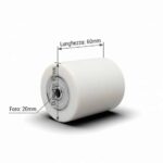 Rodillo con rodamientos Ø 82×60 mm eje de 20 mm rodillo para transpaleta 089av - Imagen 4