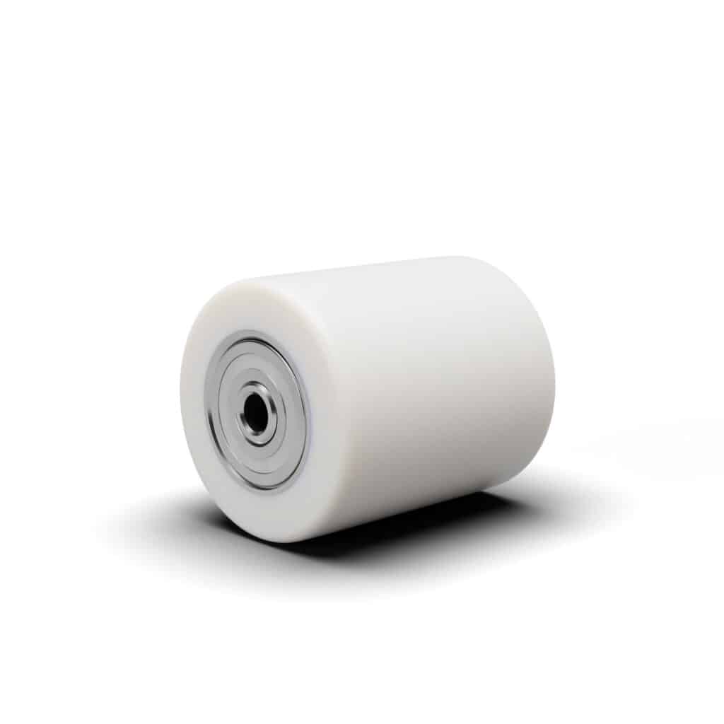 rodillo transpalleta Rodillo con rodamientos Ø 82×90 mm eje de 20 mm rodillo para transpaleta 437av - Imagen 1